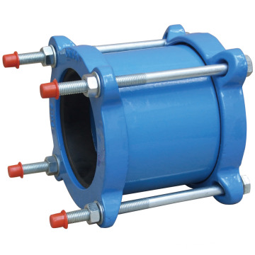 Ductile iron universal coupling  used for DI , steel  and PVC pipe